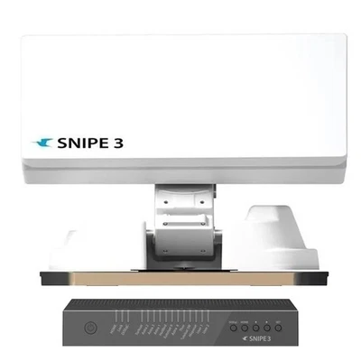 Selfsat Snipe 3 V3 GPS Single antena satélite totalmente automática 1 participante