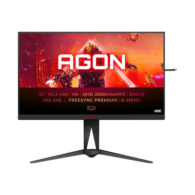 AOC AGON AG325QZN 81,3 cm (32 Zoll) Gaming-Monitor (2.Wahl) - Bild 1 von 4