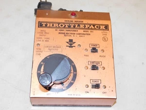 MRC #501 Throttlepack DC Power Pack HO Scale TESTED WORKS - Picture 1 of 5