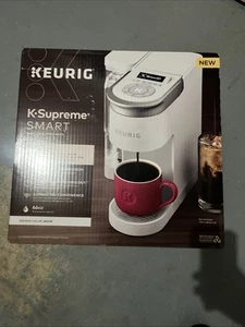 New Keurig K Supreme Smart Single Serve Coffee Maker WiFi Connect White K28 Read - Picture 1 of 1
