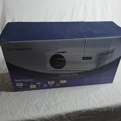 Vankyo Leisure 470R Projector for Home Entertainment w/Roku Express OPEN NEW(BSQ - Image 1 of 4