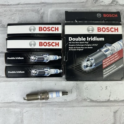 Bosch Double Iridium Spark Plug 9616 Pack of 4 New in Box - Image 1 of 4
