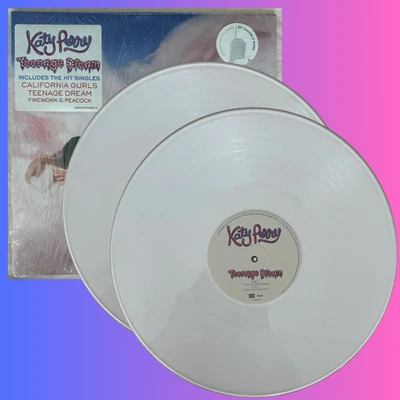 Katy Perry ‎– Teenage Dream 2LP White 2010 US NM - Image 1 of 4