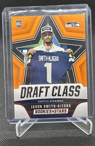Panini Rookies & Stars Jaxon Smith-Njigba Draft Class Orange 2023/125 DC-9 - Imagen 1 de 2