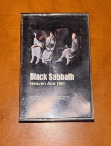 Vintage Black Sabbath "Heaven and Hell" Cassette 1980 Warner Bros Records, G/VG - Picture 1 of 4