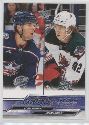 2023 Extended Series Young Guns Checklist Adam Fantilli Logan Cooley Rookie RC - Image 1 of 2