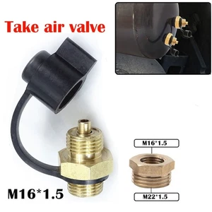 Take Air Valve Air Tank Connector For Air Intake Joint M16x1.5 Of Truck - Picture 1 of 12