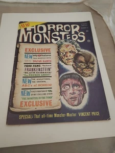 Horror Monster #10 sehr guter Zustand + 4,5 1964 Frankenstein Wolf Man & Mire - Bild 1 von 3