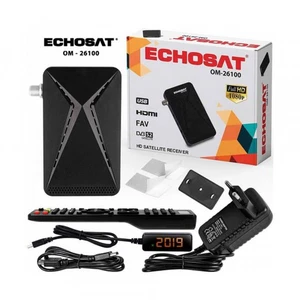 Echosat OM-26100 HDTV HD Mini Sat digitaler Satelliten Receiver DVB-S2 - Bild 1 von 6