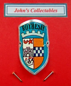 VINTAGE SAMMLERSTÜCK ROTHESAY WANDERSTOCK ABZEICHEN / MOUNT LOT8 - Bild 1 von 1