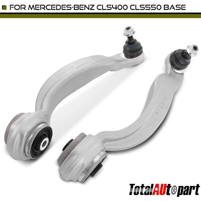 2x Control Arm w/ Ball Joint for Mercedes-Benz C218 CLS400 CLS550 Front Upper - Image 1 of 4