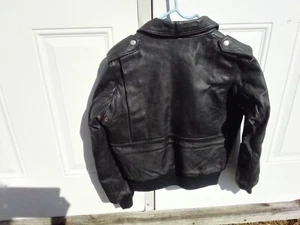 Harley Davidson Vintage Lederjacke - Bild 1 von 4