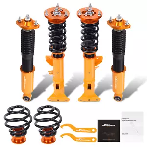Réglable Hauteur Amortisseurs for BMW 3 Compact E36 Combinés Filetés - Foto 1 di 12