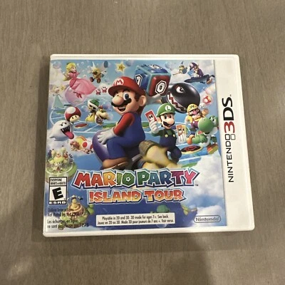 Mario Party: Island Tour (Nintendo 3DS) с чехлом - без руководства *** - Изображение 1 из 4