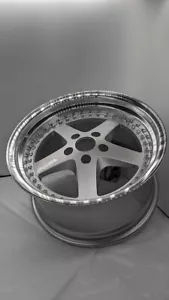 4x 18inch 5x120 Replica Work Equip 05 Style Deep Dish Wheels - Picture 1 of 3