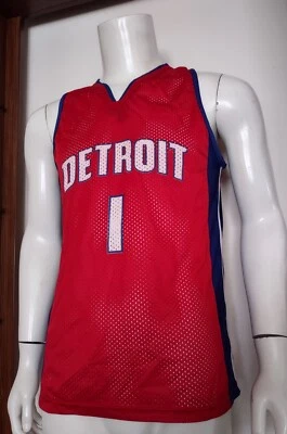 Camiseta promocional M masculina Park Anthony Chauncey Billups Detroit Pistons Big Boy NBA em excelente estado usado - Imagem 1 de 4