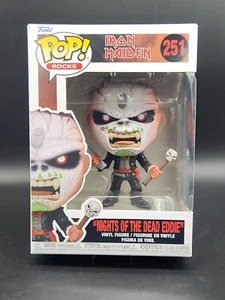 Funko Pop Rocks Iron Maiden #251 Nights Of The Dead Eddie W/Protector!! - Picture 1 of 7