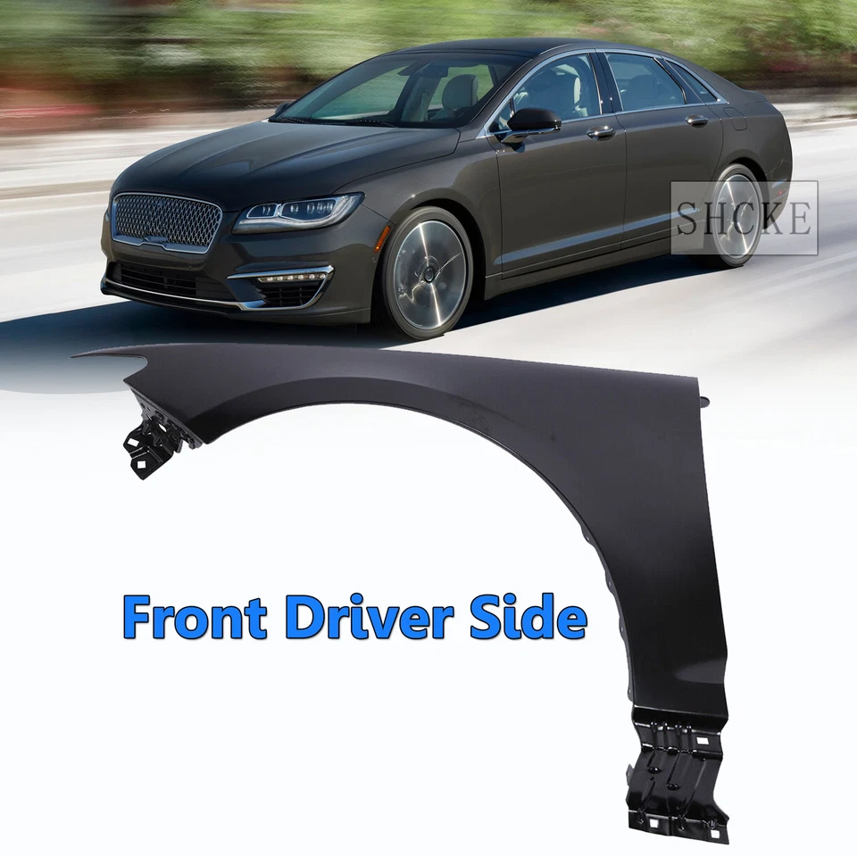 Left Front Fender For 2017-2020 Lincoln MKZ Driver Side LH Steel Foto 1 de 4