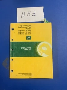 John Deere 1780 Maxemerge Planter Operators Manual OMA66703 12R30" 23R15" 16R22" - Picture 1 of 14