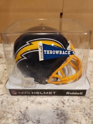 Riddell NFL San Diego Chargers VSR4 Non-Speed TB(74-87) Mini-Helmet - Image 1 of 4