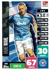 Match Attax 20/21 Bundesliga 2020/2021 Card No. 364 Hauke Choice