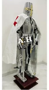 Full Body Armor Crusader Combat Full Body Armour Costume With Base & Shield - Picture 1 of 5