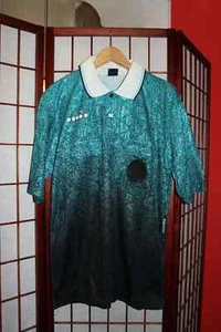 Vintage Diadora referee football shirt green - size XL - Picture 1 of 5