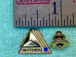 Vintage Sears 30 Year Service Pin, Gold Tone, ca. 1990’s - Picture 1 of 3