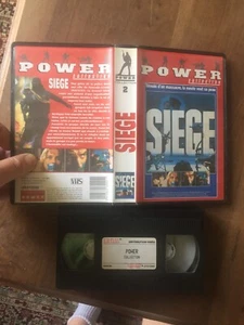 CASSETTE VIDEO VHS CINEMA SIEGE tom nardini - Photo 1/1