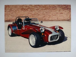 Caterham Super Seven 7 glänzende Farbpresse Foto 1990er Jahre - Bild 1 von 2