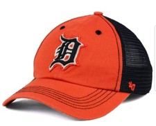 Detroit Tigers MLB 47 Brand Taylor Closer 2-Tone Cap Hat Mesh Men's Baseball S-M