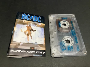 AC/DC BLOW UP YOUR VIDEO AUSTRALIAN CASSETTE TAPE ACDC ALBERT EMI - Picture 1 of 2