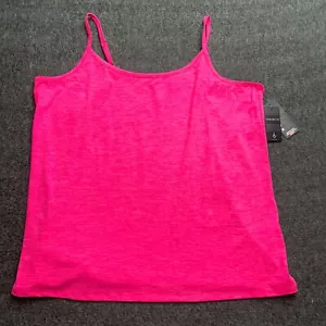 Torrid Active Activewear Tank Top Size 6X Pink Barbie Spaghetti Work Out - Picture 1 of 8