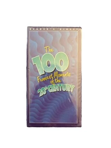The 100 Funniest Moments of the 20th Century 3 VHS Boxed Set NEW SEALED - Picture 1 of 3