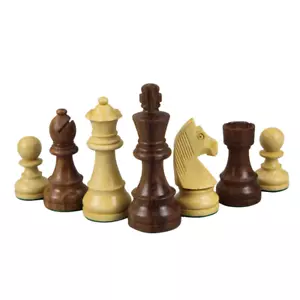 Sheesham German Staunton Chess Pieces 3 Inch - Picture 1 of 3