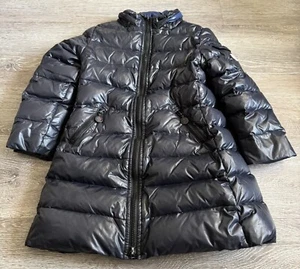 MONCLER KIDS Down Puffer JACKET BLUE Size 5  Pre-owned 110 Cm - Picture 1 of 9