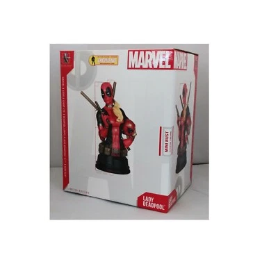 Gentle Giant LTD. AFX Marvel Comics Lady Deadpool Ex. Mini busto 1125/1200 sin usar, en caja Foto 1 de 3