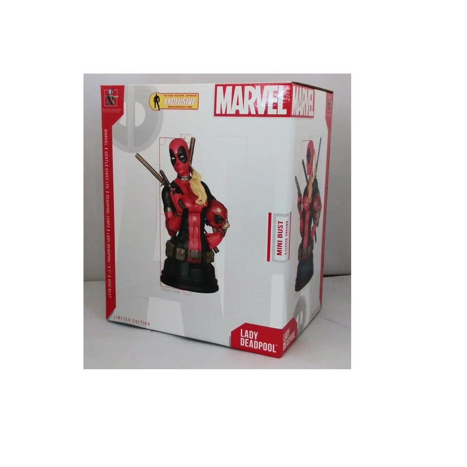 Gentle Giant LTD. AFX Marvel Comics Lady Deadpool Ex. Mini busto 1125/1200 sin usar, en caja Foto 1 de 3