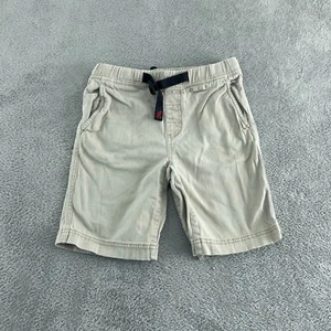 Gramicci Youth Beige Shorts 7/8 Organic Cotton Blend Elastic Waist  0737 - Picture 1 of 10