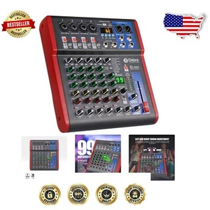Lightweight Professional Mixer with 99 DSP Effects & USB for On-the-Go Recording - Picture 1 of 11