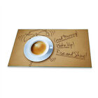 Pokrywy kuchenki Płyta ceramiczna Ochrona przeciwbryzgowa Płyta szklana Uniwersalna 90x52 Kawa Brązowa