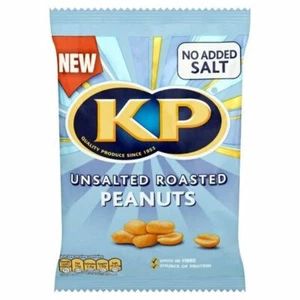 KP Nuts Unsalted Peanuts 270g (Pack of 4) - Picture 1 of 1
