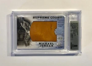 2010-11 SP Auth (Supreme Crt Floor) Michael Jordan (BGS 8) .5 from 8.5 (Pop 1) ! - Picture 1 of 2