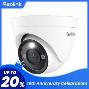 Reolink PoE Security Camera Outdoor 4K 3X Optical Zoom 833A Color Night Vision - Picture 1 of 11
