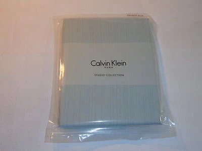 Calvin Klein King Pillow Sham - Laguna Rib Stream - Image 1 of 2
