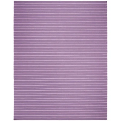 SAFAVIEH Dhurries DHU313C Handwoven Lavender Rug - Image 1 of 4
