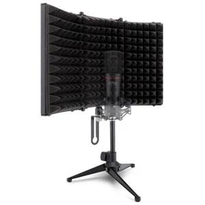 Pyle Portable Microphone Isolation Shield, Quick & Easy Setup for Booth PSMRS08 - Picture 1 of 9