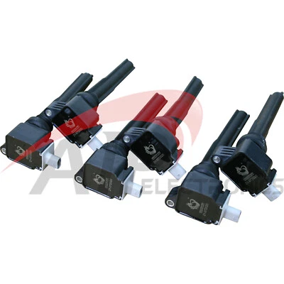 DRAGON FIRE PERFORMANCE Ignition Coil Set For 17-21 Ford V6 3.5L UF826 ECOBOOST - Image 1 of 4
