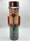 Harry London Nutcracker Tin Christmas Decor Toy Soldier Decoration - 12 In