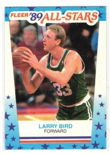 1989-90 FLEER ALL-STAR LARRY BIRD #10 LAKERS HOFer! SWEET - Picture 1 of 1